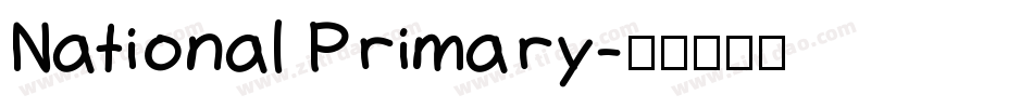 National Primary字体转换